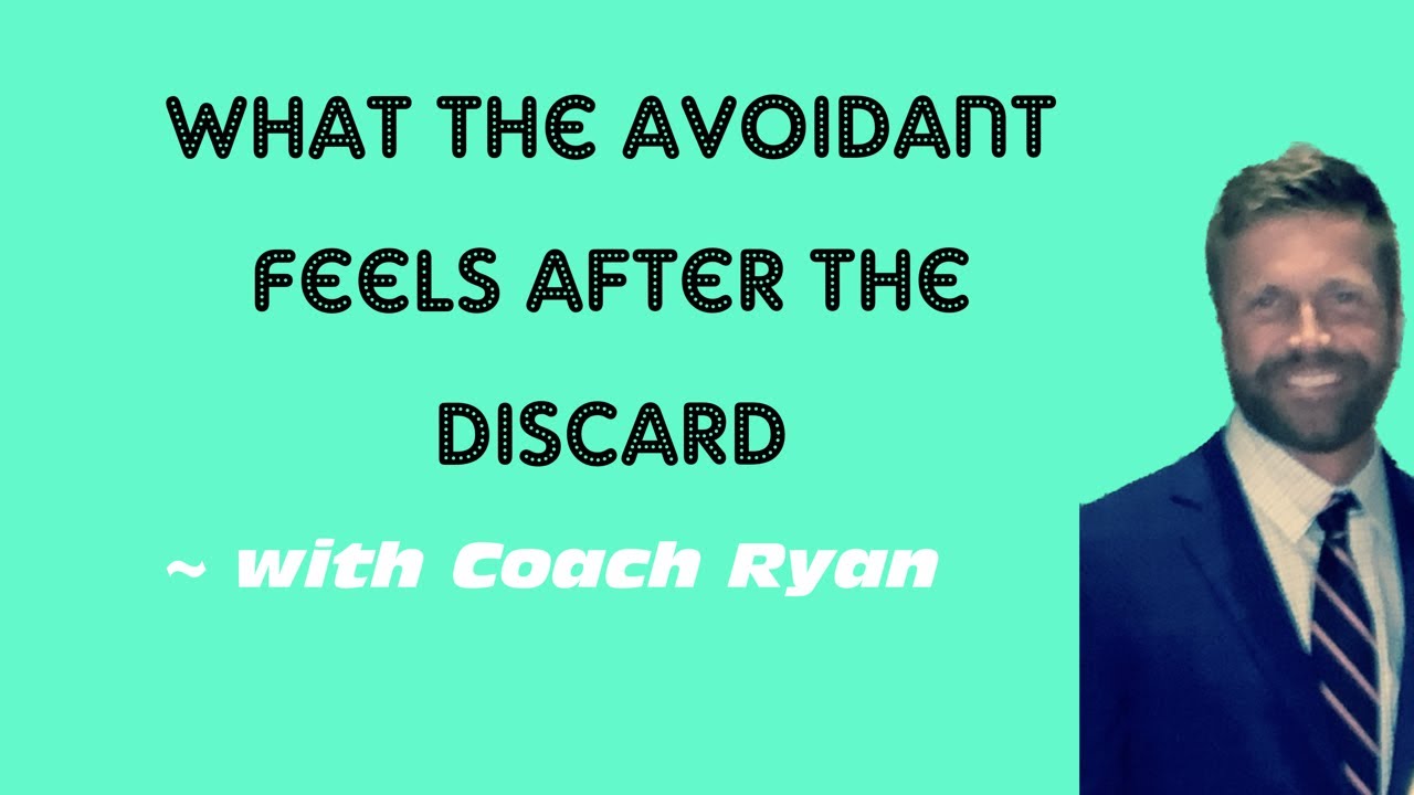 What the avoidant feels AFTER the discard