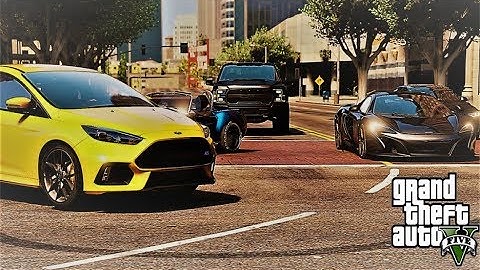 Need For Speed Most Wanted Trailer - GTA V Remake