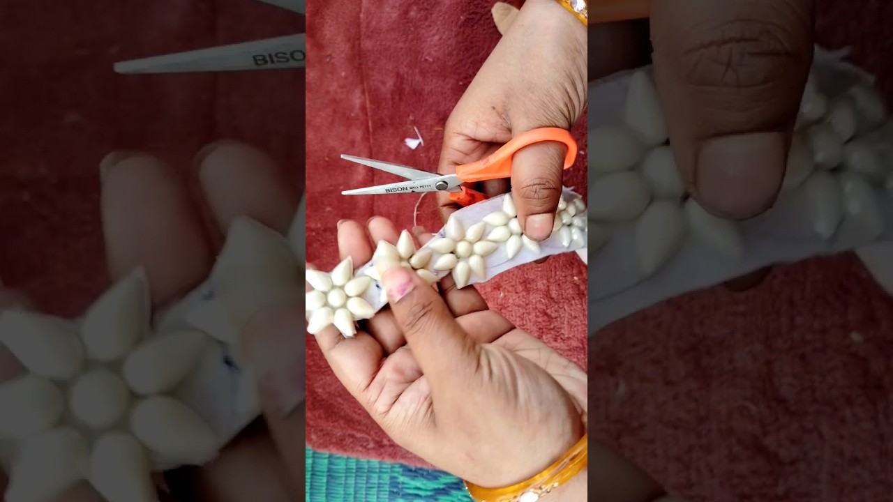 diy handmade matha patti😱