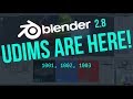 Blender 2.81 - How to work with UDIMS (2.81 beta - 2018)