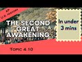 The Second Great Awakening in Under 3 mins (APUSH Unit 4 Topic 10)
