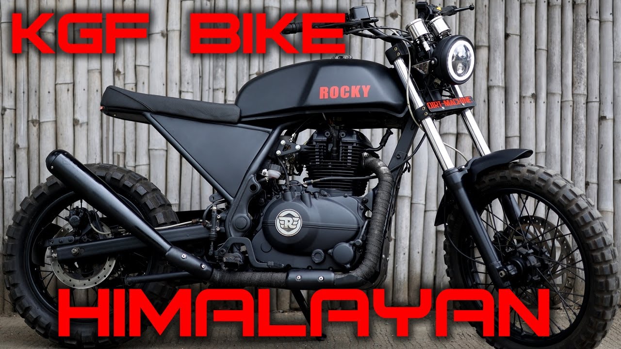 Royal Enfield Himalayan as kgf bike | rocky bike | Himalayan ...