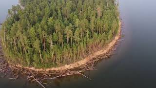 Остров "Баунти", Братское водохронилище, 30 км от г. Братска.