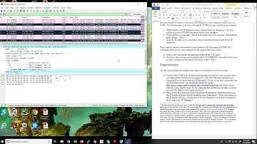 Wireshark Lab IP Demonstration CS457