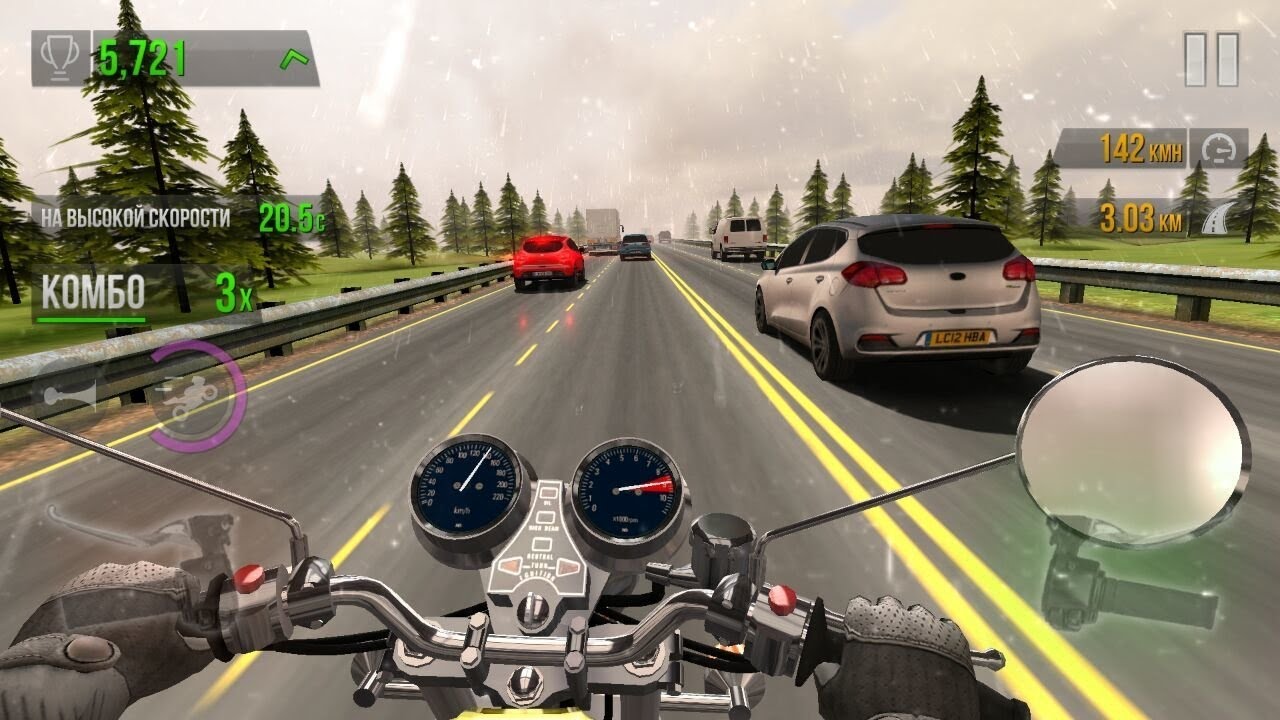 Оценки вождения в traffic rider