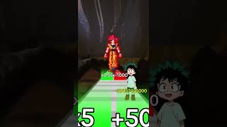 Who Wins This Anime Fight anime animeedits animeshorts dragonballz mha goku dragonball