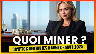 Quoi Miner en Août 2025 : NOCK, QUBIC, Qubitcoin !