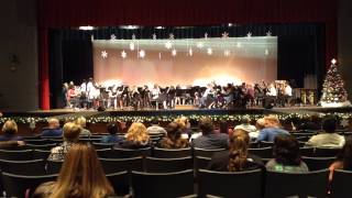 Harwood Beginner band warming up