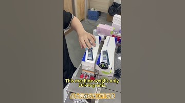 Push and release to label it.#labelingmachine #factory #production #efficiency #Packaging