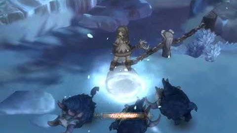 Snow Rolling - Tree of Savior Cryomancer Circle 3 Skill