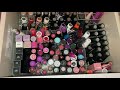 MAKE-UP DE-CLUTTER 2021 - Lipsticks, Lipgloss, Lip liners etc...