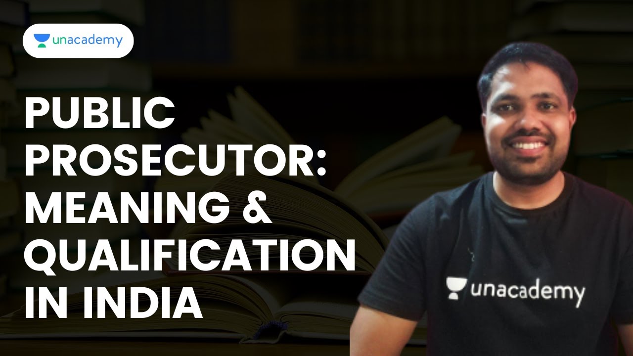 Public Prosecutor Meaning Qualification In India YouTube