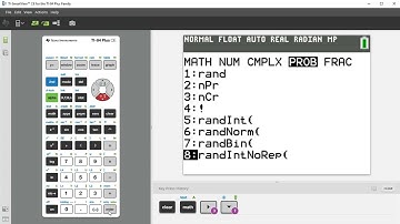 Random Samples TI-83 and 84