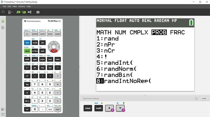 Random Samples TI-83 and 84