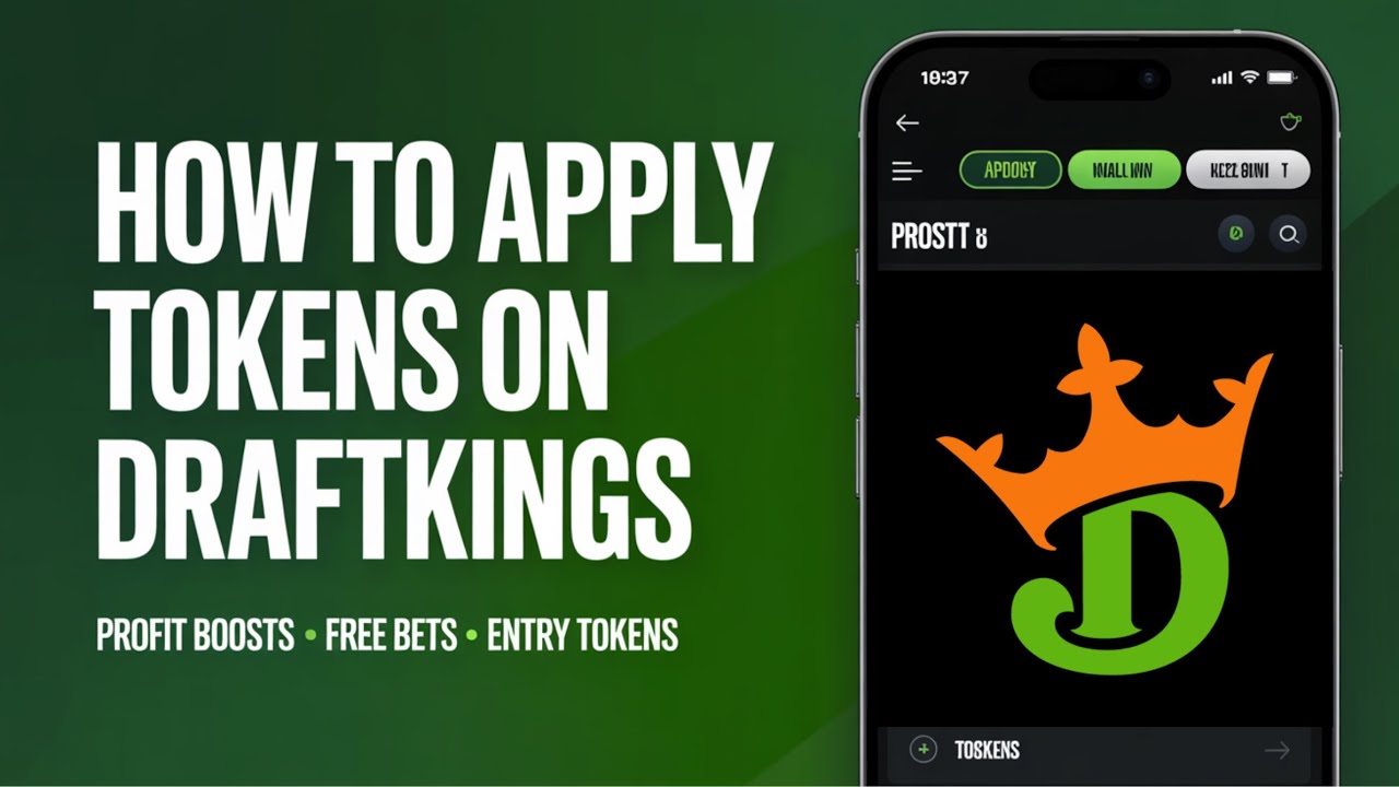 how to apply token on draftkings | use profit boosts, free bets & fantasy tokens