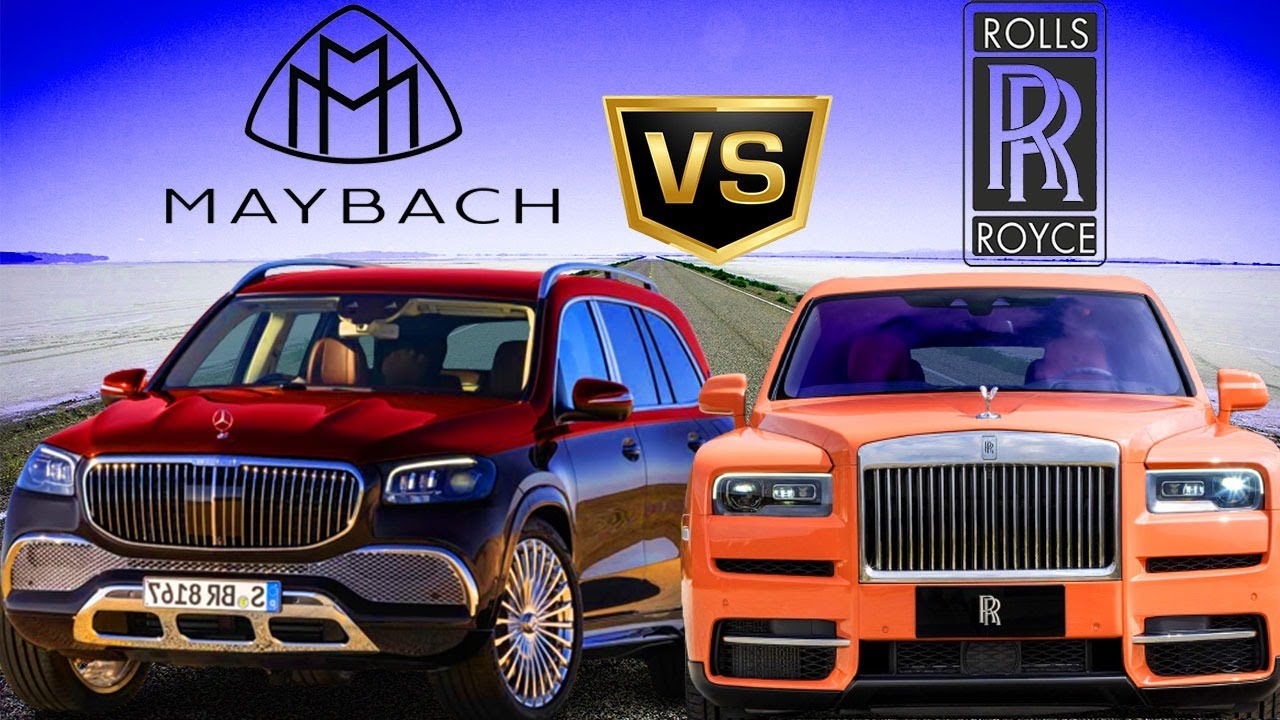 Mercedes Maybach GLS600 vs Rolls Royce Cullinan YouTube
