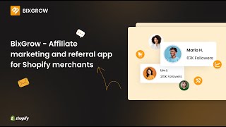 BixGrow - Shopify Affiliate Marketing App screenshot 5