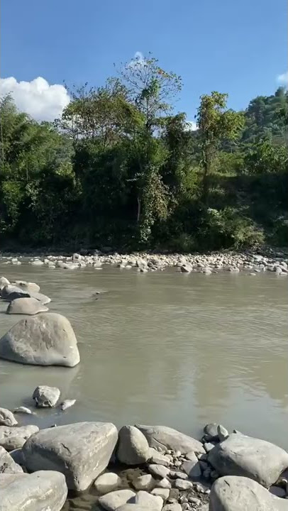 Arunachal Pradesh : Tisa River on the Way to Longding from Tirap