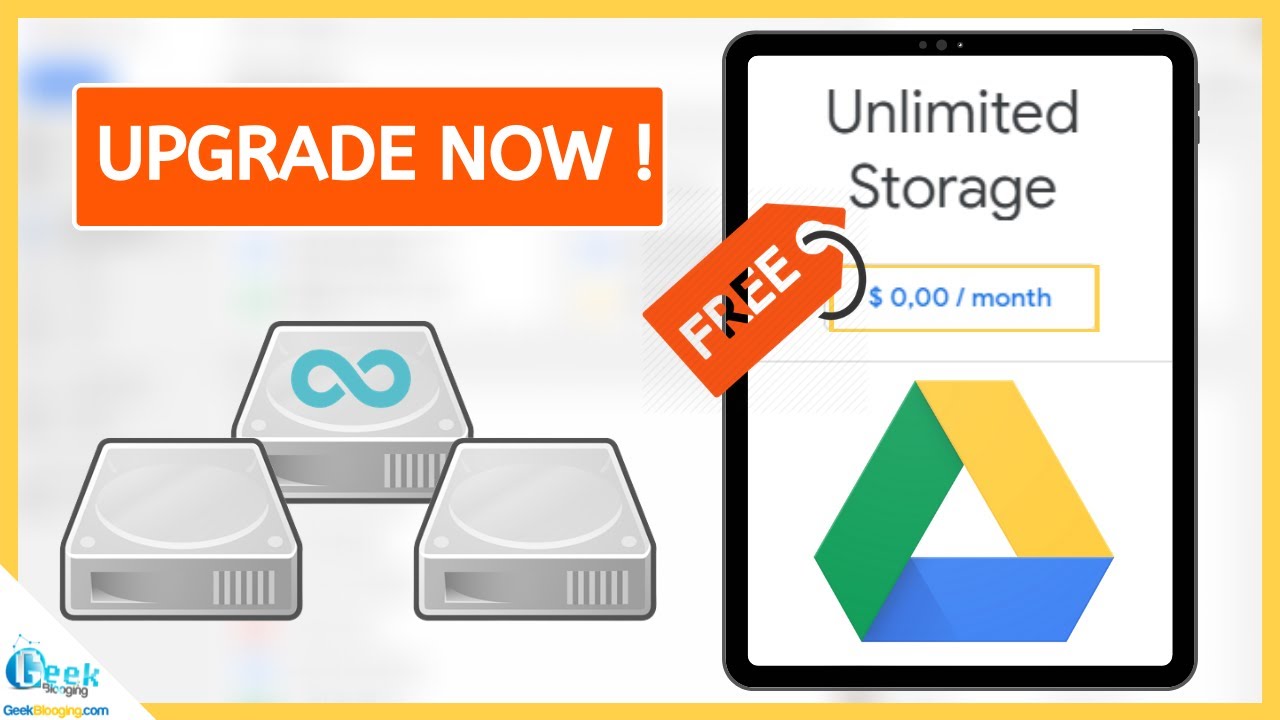 Does Google Drive have unlimited storage for free?
