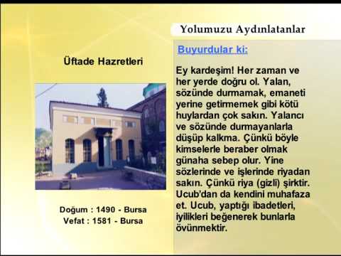 UFTADE HAZRETLERİ (YOLUMUZU AYDINLATANLAR)