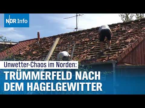 Unwetter‑Schock: Wie Heidenau in Minuten durch tennisballgroßen Hagel verwüstet wurde | NDR Info