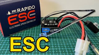 ESC tutorial - OMG RAPIDO BRUSHED ESC 60A