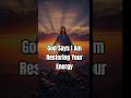 ✝️ God Says: I Am Restoring Your Energy 🙏 #Shorts #Faith #Jesus #USA