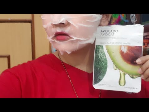 The face shop avocado sheet mask review