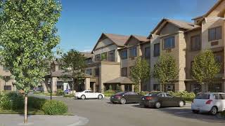 Fields Senior Living at Smokey Point Rendering video 2023!
