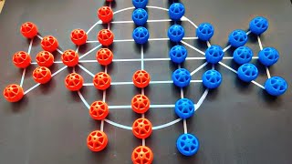 16 Beads Masterclass Ultimate Strategy Traps Pro-Level Gameplay #games #trending #viral #boardgames  screenshot 1