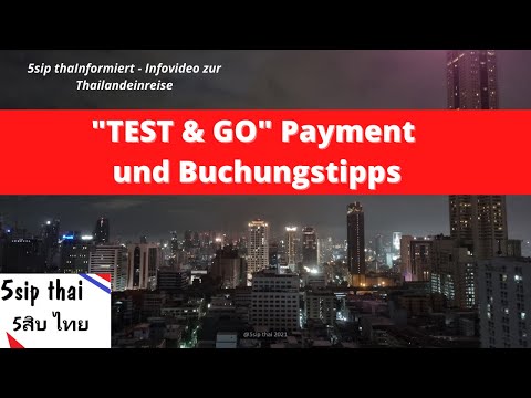 "Test & Go" Payment & Buchungstipps (5sip thaInformiert)