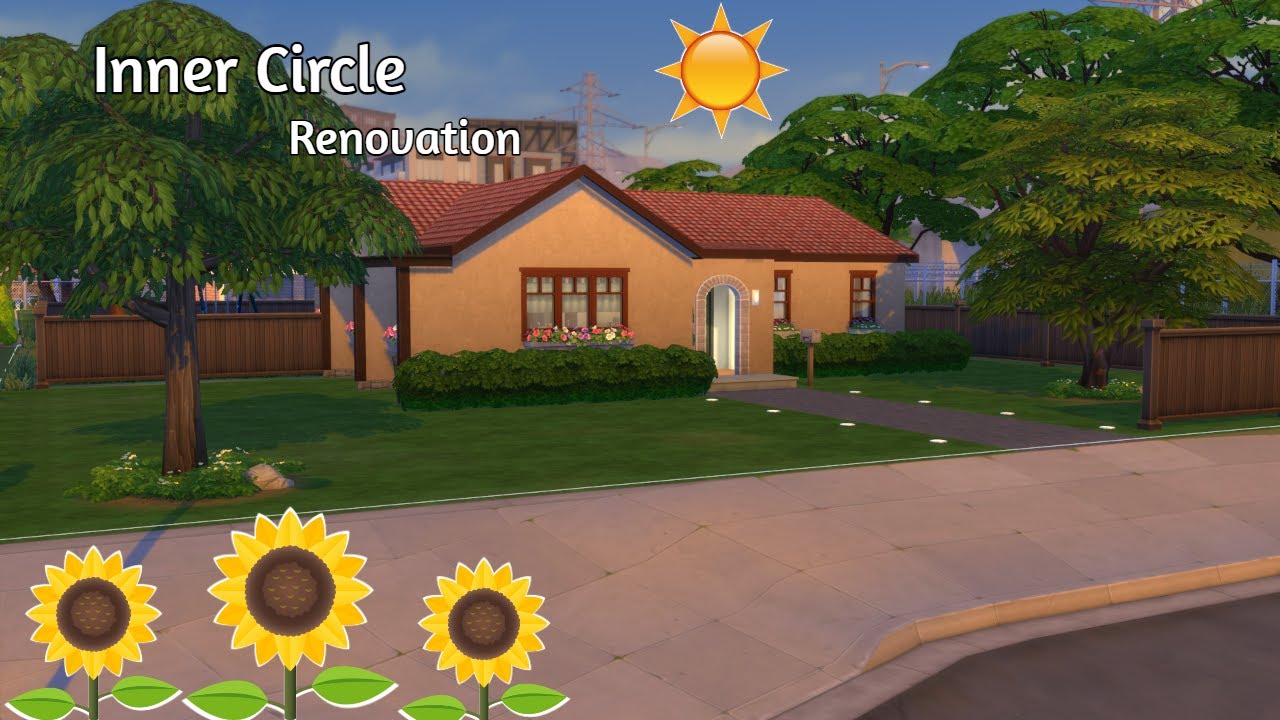The Sims 4 | Speed Build | Inner Circle Renovation - YouTube