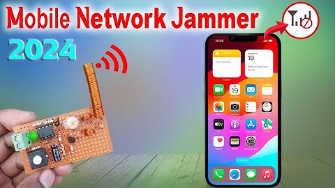 How to make a Mobile Network Jammer using 555 timer