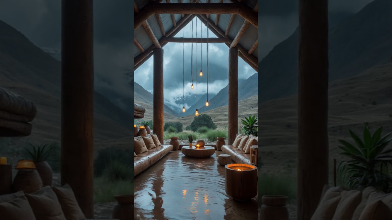 Serene Bolivian Cottage | Cozy Andean Atmosphere & Wind Sounds 