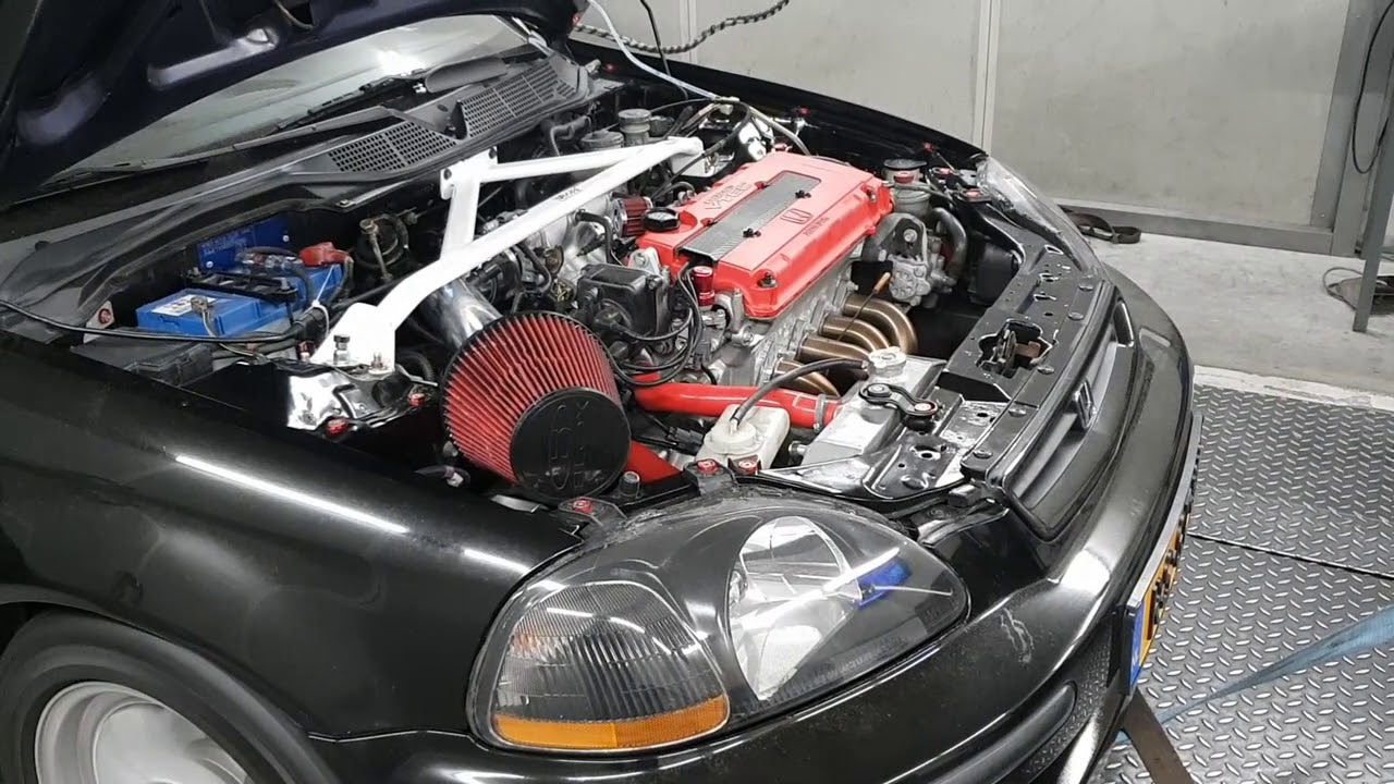Dolf Street Tuned Honda Civic EJ9 B16A2 Dyno Run 2