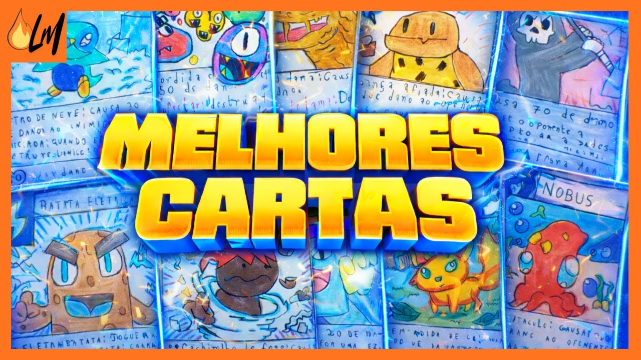 Mostrando as Melhores Cartas de Batalha do meu cardgame!! |LuizM Art  