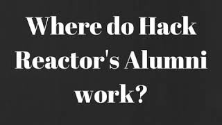 Inside of Hack Reactor