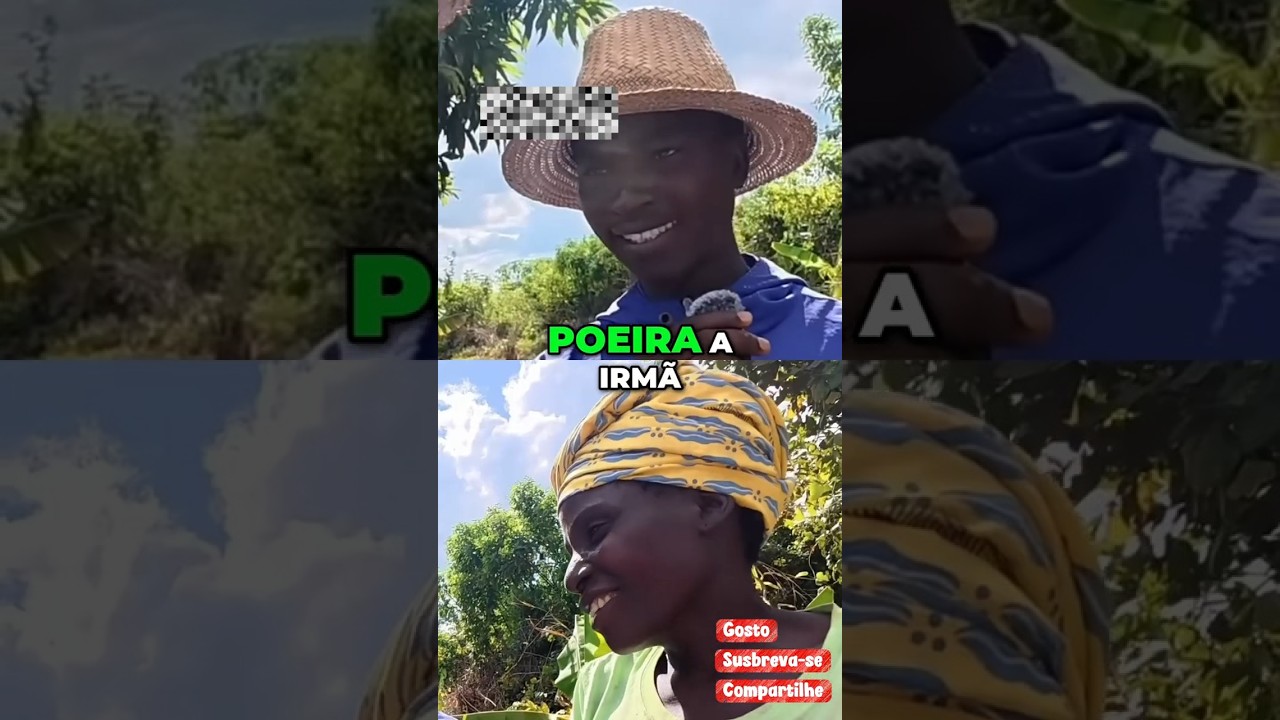 A reação dessa irmã vai aquecer o seu coração #Moçambique #Africa #Fé #Esperança #HistóriasReais