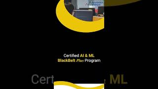 Certified AI & ML BlackBelt Plus Program #shorts