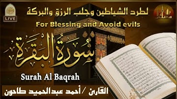 سورة البقرة كاملة من الصلاة الشيخ أحمد عبدالحميد طاحون