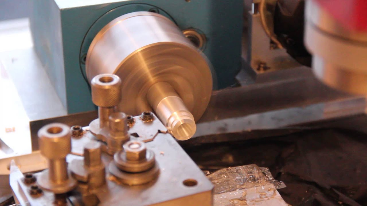home made cnc lathe on x3 milling machine YouTube