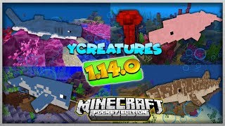 YCREATURES: PINK RIVER DOLPHIN, WHALE, SHARK - MINECRAFT POCKET EDITION ADDON TUTORIAL 5# screenshot 4