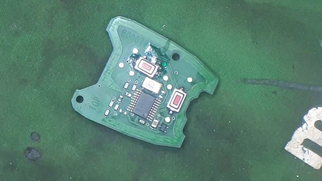 Recuperação Trilha Rompida do Botão Controle Peugeot 206 Original.