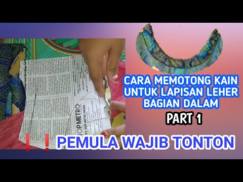 Video: Cara Memotong Garis Leher