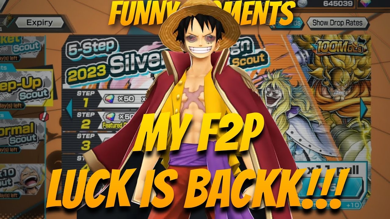 My luck isss backkkk | funny moments #4 | one piece bounty rush