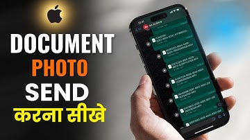 IPhone Main Document SE Photo Kaise Bheje | How to Send Photos in Document on iPhone