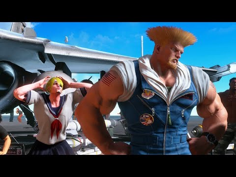 Majima Pranks Guile with... GOROMI! Street Fighter 6 World Tour #streetfighter6 #majima #guile