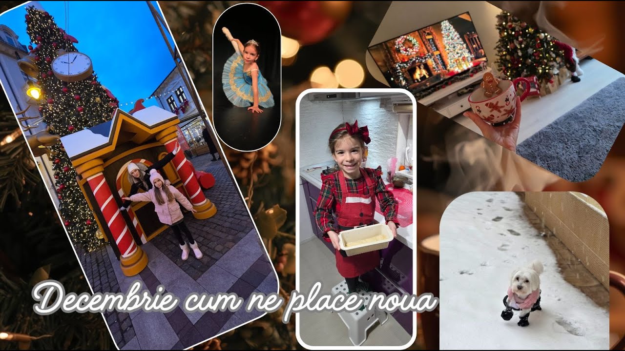 Decembrie în bucăți mici, dar cu mult suflet 🤍 | vlog de familie