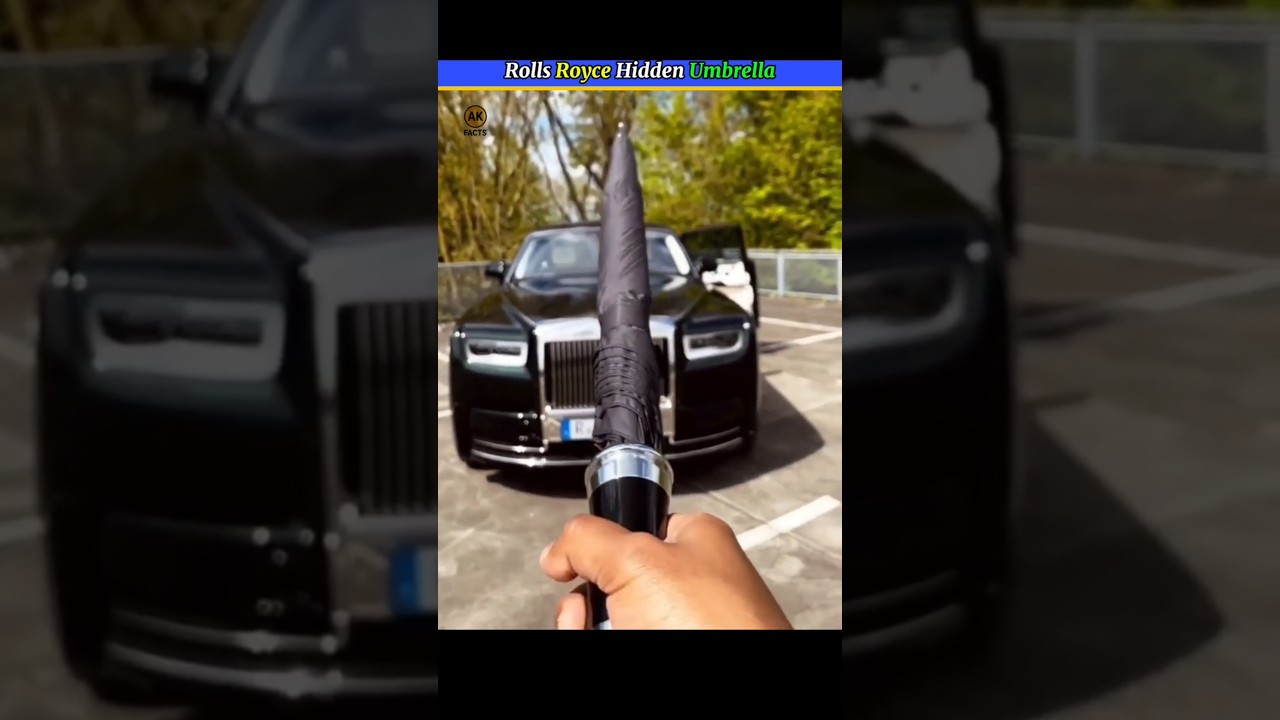 Why Rolls-Royce Has Umbrella 😲