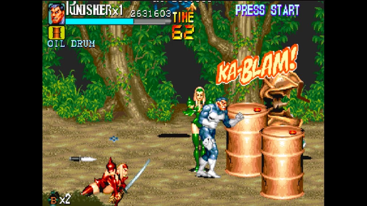 The Punisher 1993 Arcade Game LongPlay